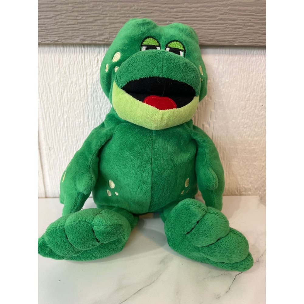 Animalland‎ Green Frog Plush Stuffed Animal Toy 2012